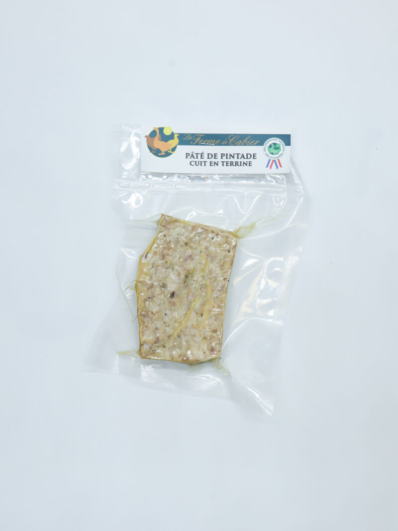 Pâté de pintade cuit ferme du casier